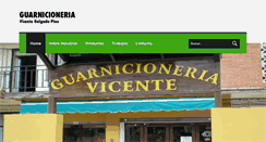 Desktop Screenshot of guarnicioneriavicente.com